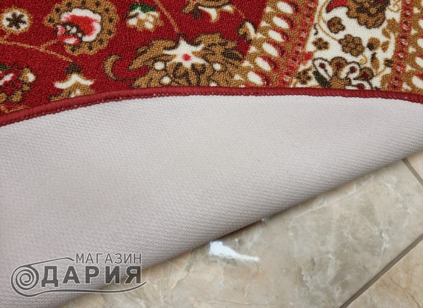 Мокетен килим ERIKA 8031 red елипса